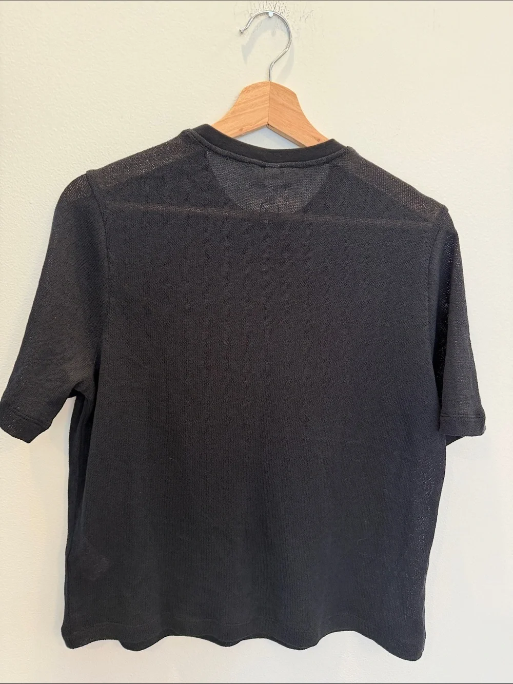 KOTN Women's Luxor Jersey Tee Short-Sleeve Crewneck Shirt in Black